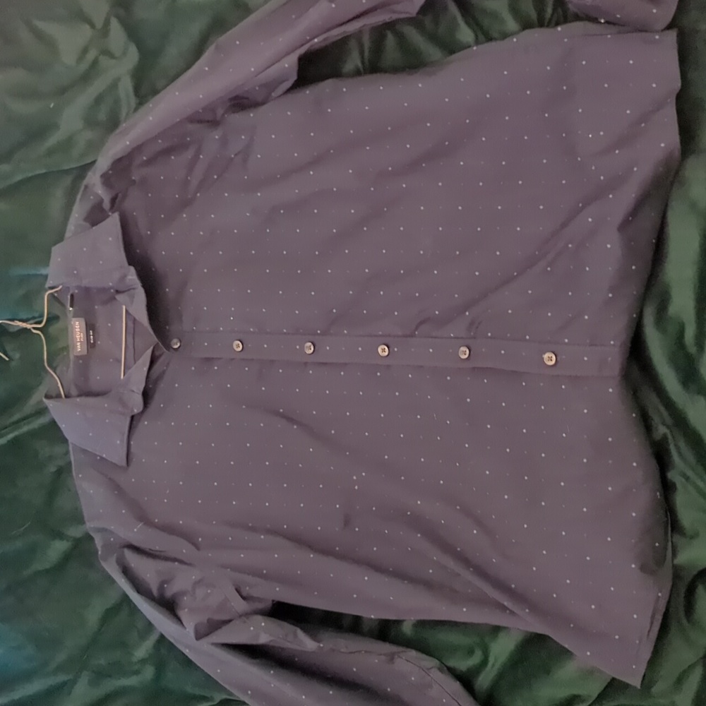 Van Heusen Flex Button Down Dress/Casual Shirt